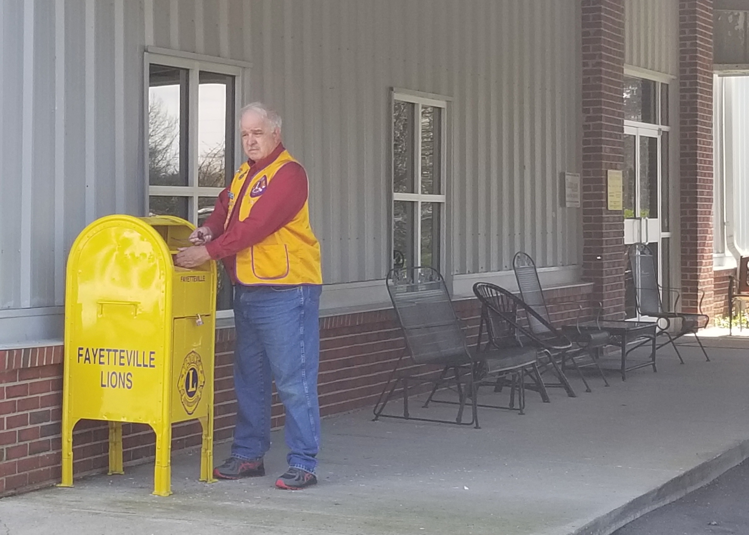 Eyeglasses Recycling Mailbox